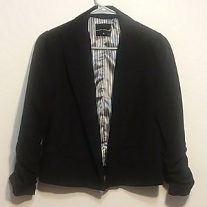 Poetry black blazer